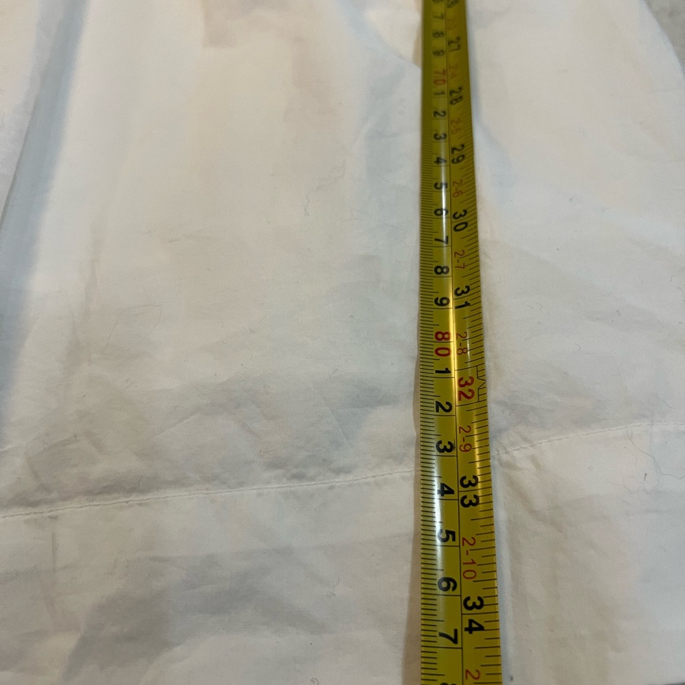 White Smocked 3/4 Sleeve Dress - Picture 6 of 6